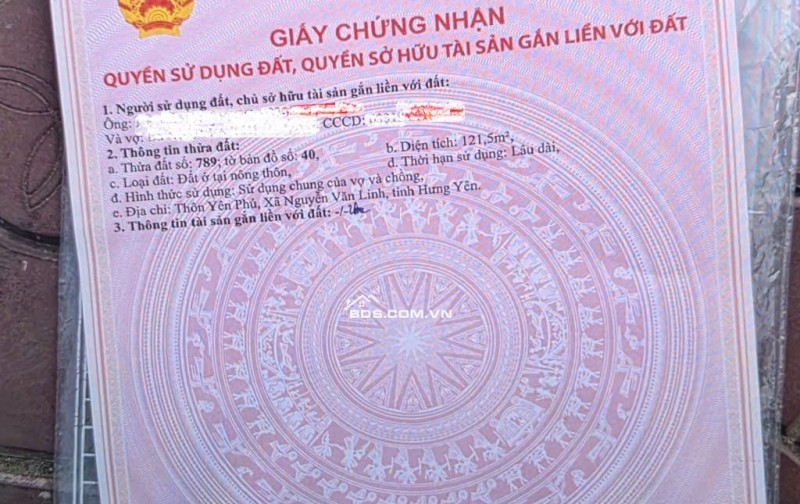 Bán 122m2 đất đấu giá Giai Phạm, Sát KCN Phố Nối A, Mặt đường DT381, xây cho thuê cực đẹp